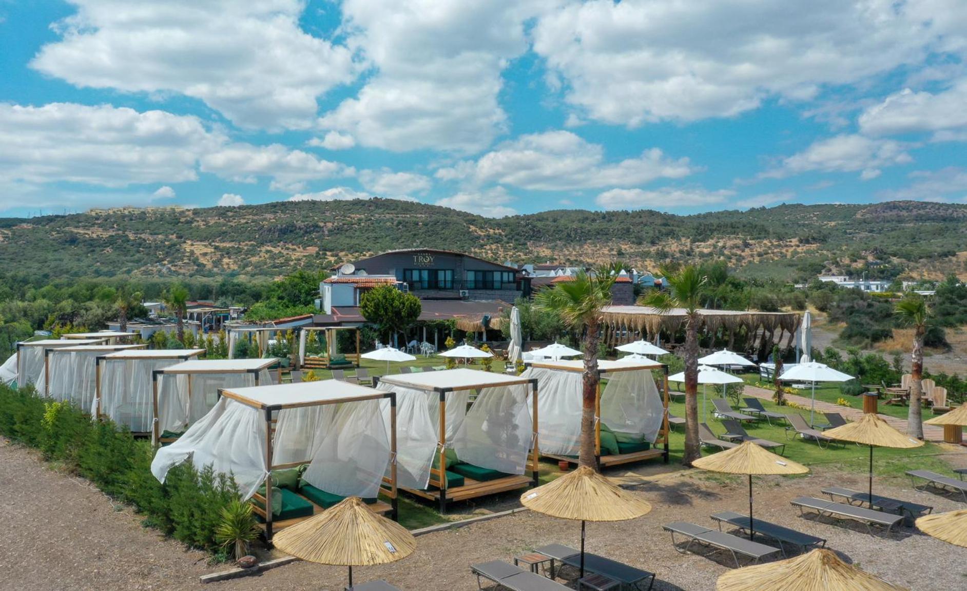 Assos Troy Beach Hotel Dış mekan fotoğraf