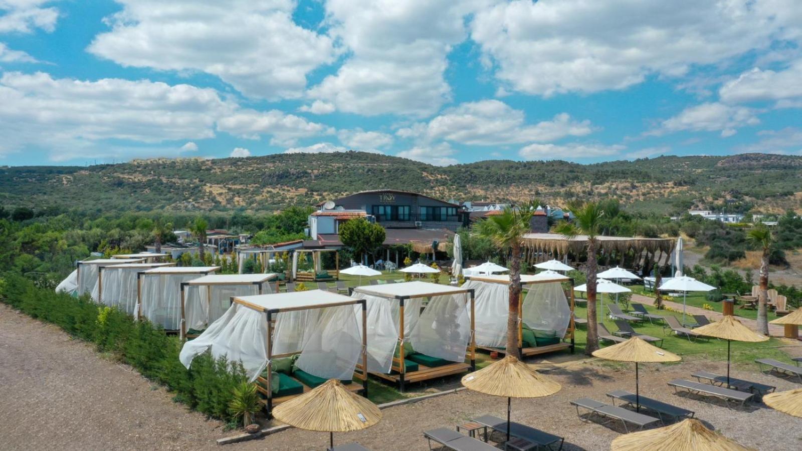 Assos Troy Beach Hotel Dış mekan fotoğraf