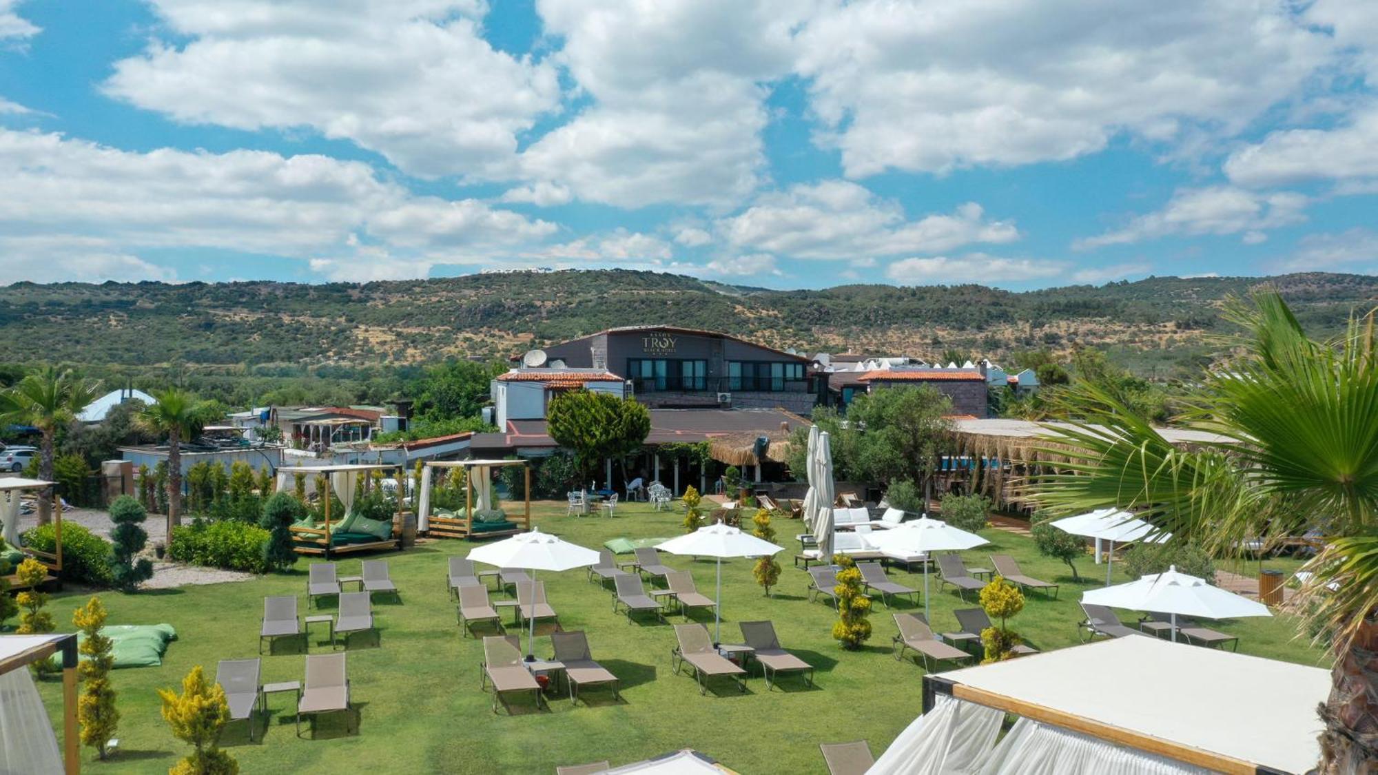 Assos Troy Beach Hotel Dış mekan fotoğraf