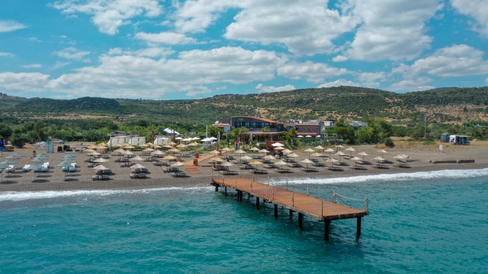 Assos Troy Beach Hotel Dış mekan fotoğraf
