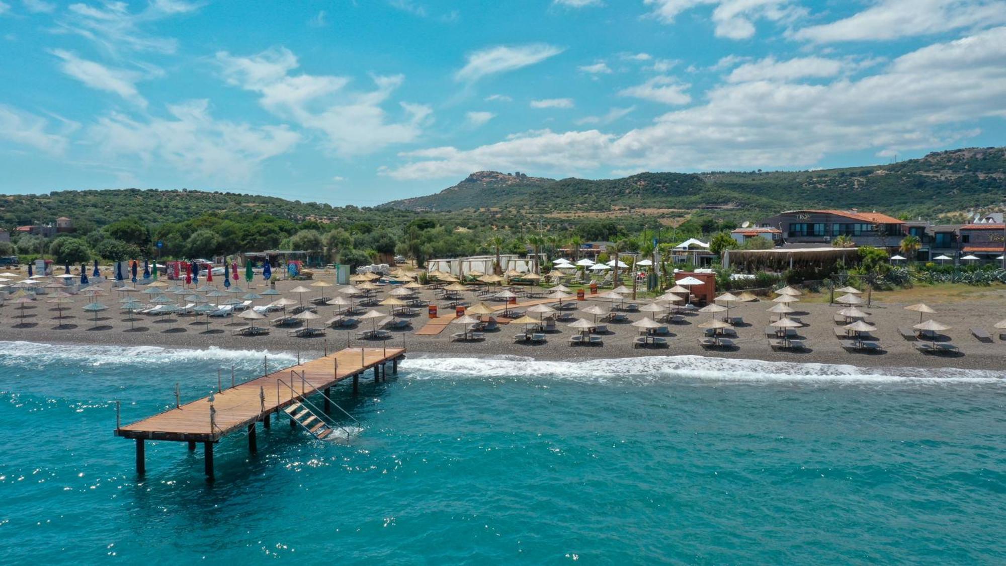 Assos Troy Beach Hotel Dış mekan fotoğraf