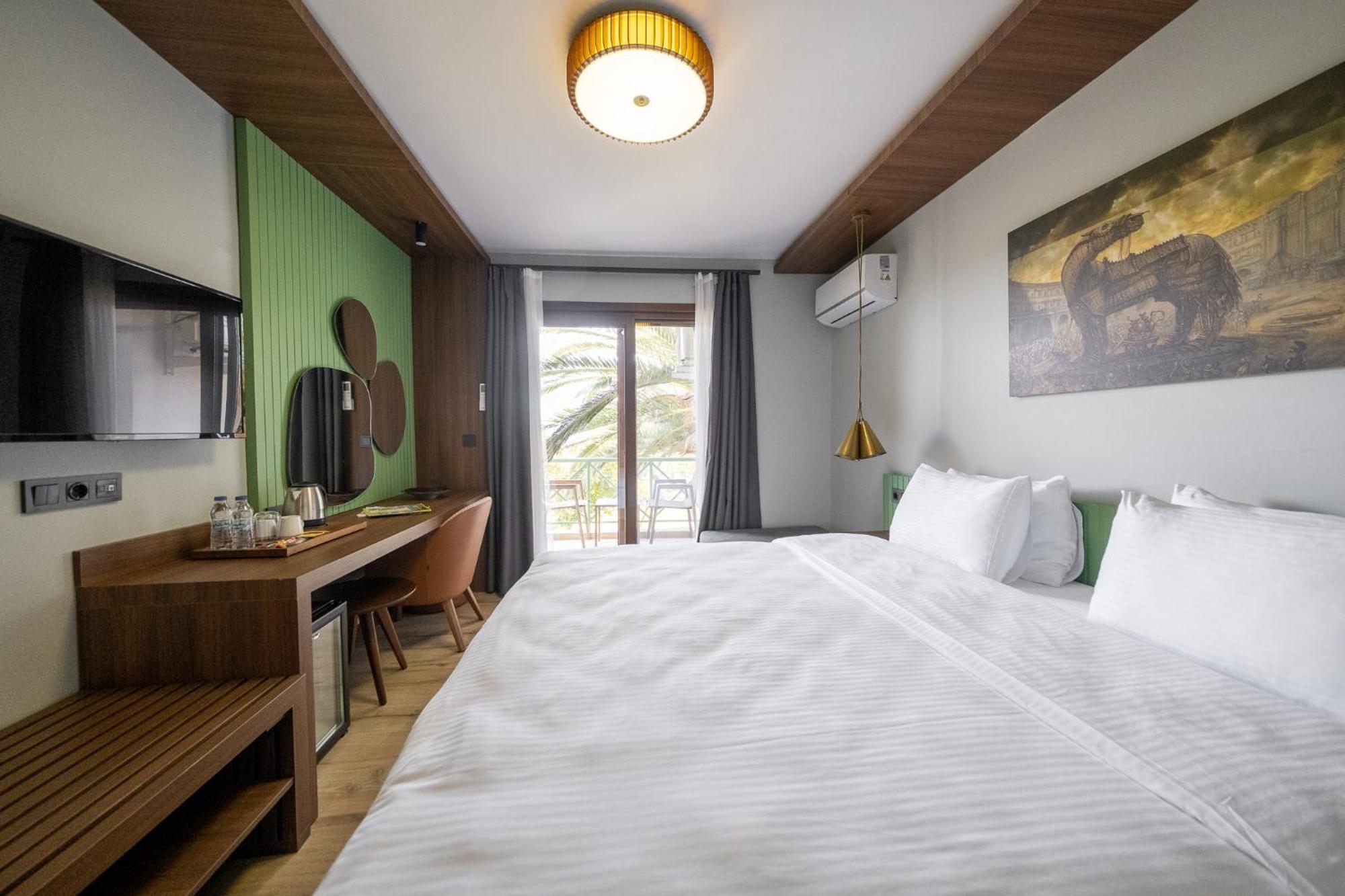 Assos Troy Beach Hotel Dış mekan fotoğraf