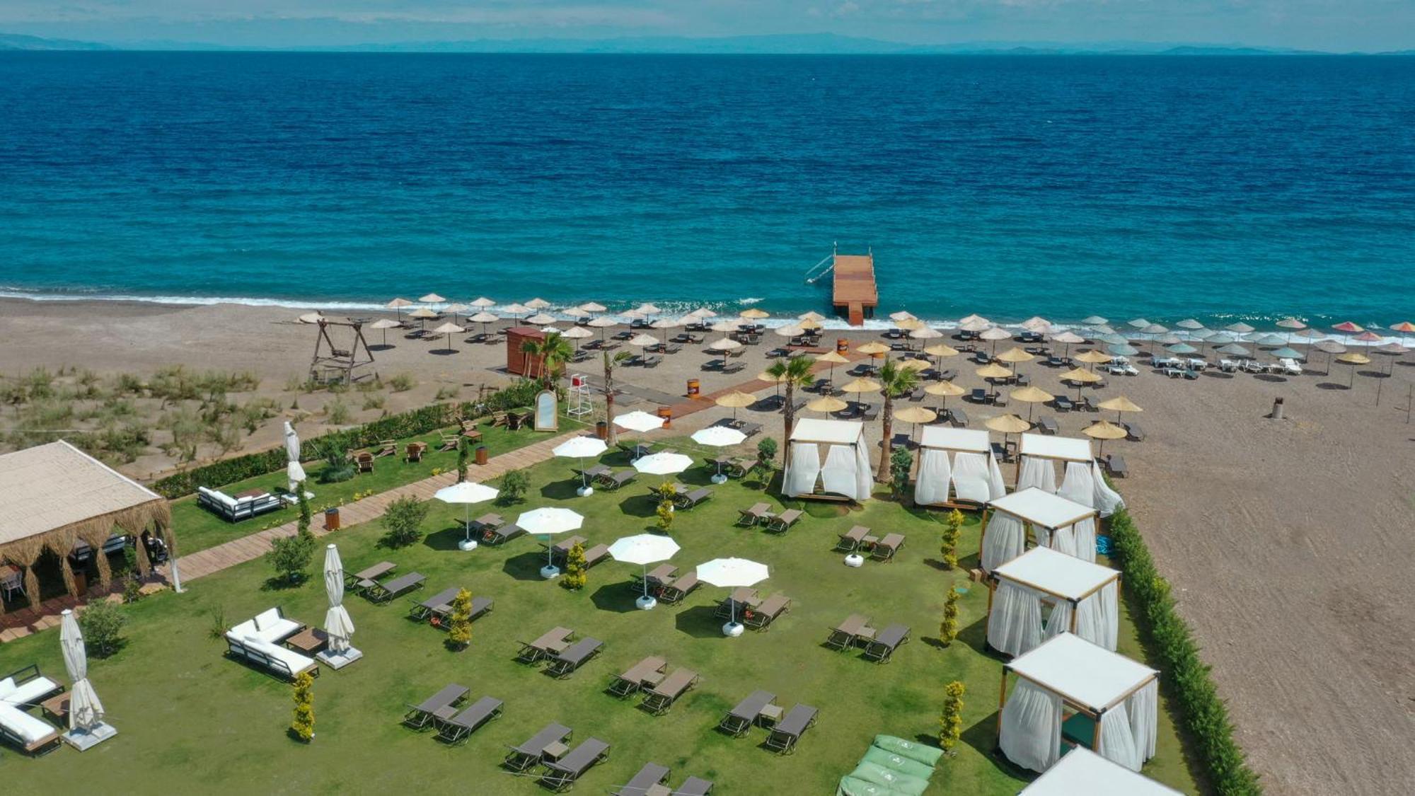 Assos Troy Beach Hotel Dış mekan fotoğraf